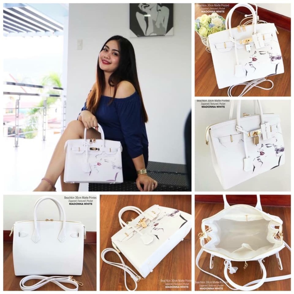Beachkin MADONNA WHITE Purse Messenger